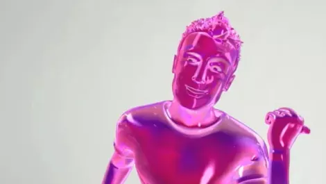 Telstraclear pink guy