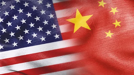 China and us flag 1
