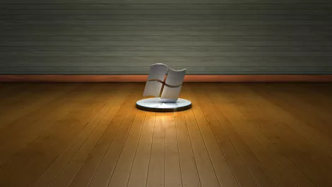 Microsoft logo wallpaper