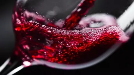 Spark red wine