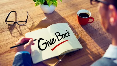 Give back