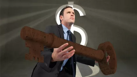 Key to money