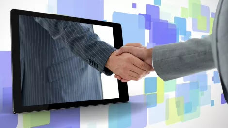 Tablet handshake