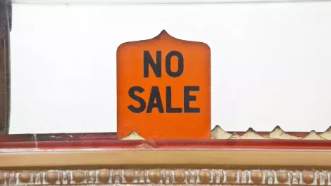 No sale
