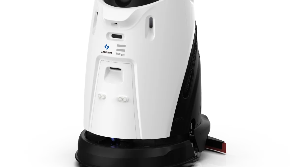 SoftBank introduces an AI-powered floor cleaning robot