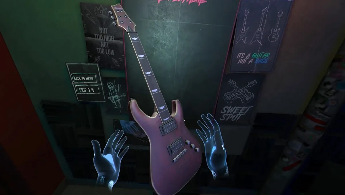 Hands-on Review: Unplugged: Air Guitar (PlayStation VR 2)