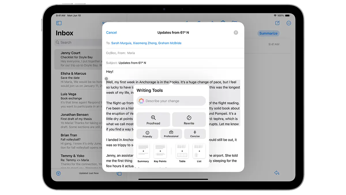 Apple unveils iPadOS 18 with new Apple Intelligence system