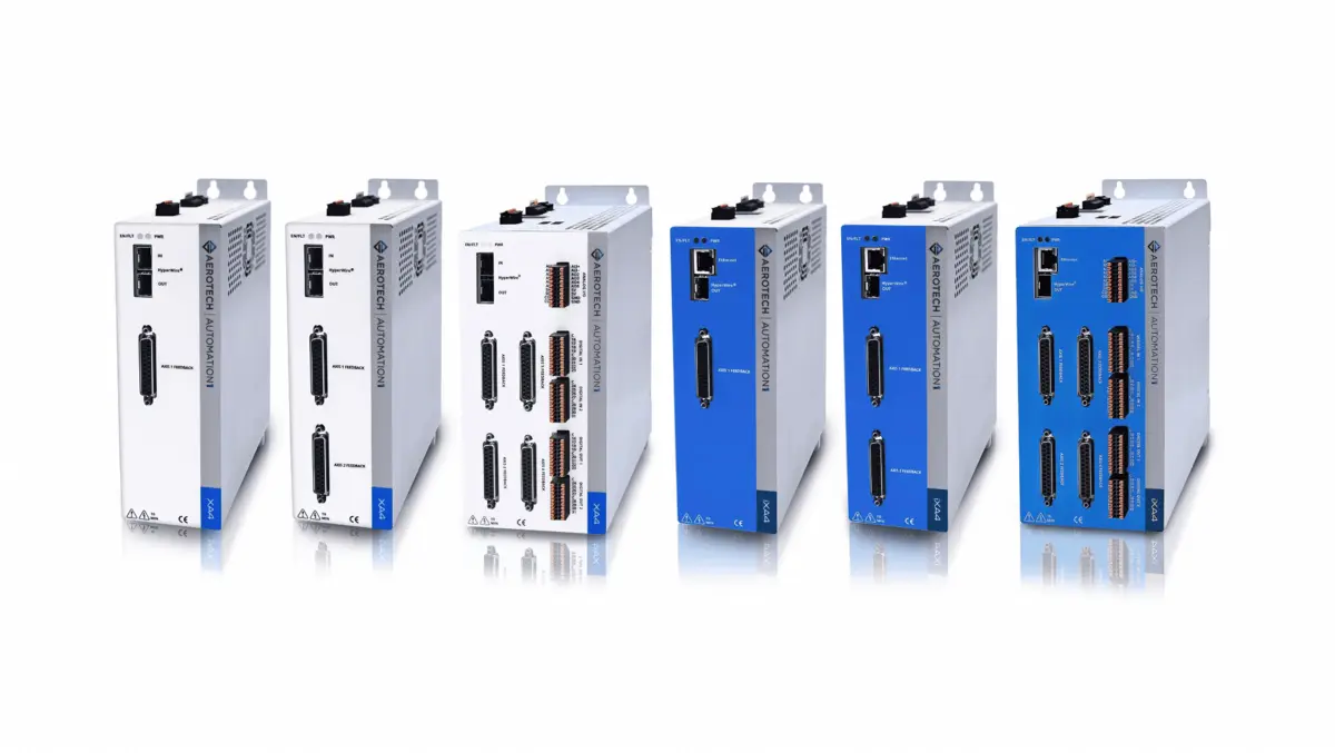 Aerotech unveils expanded XA4 servo drive series options