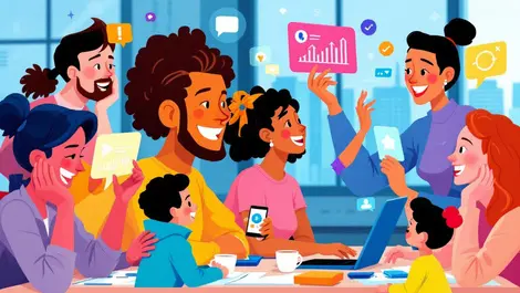 Customer retention diverse people software icons reduced saas churn modern vivid business