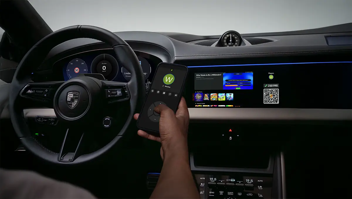 Porsche brings in-car multiplayer gaming to Macan with AirConsole