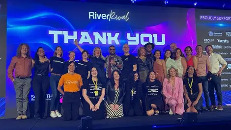 Group photo   founders who pitched at something tech river rival 2025