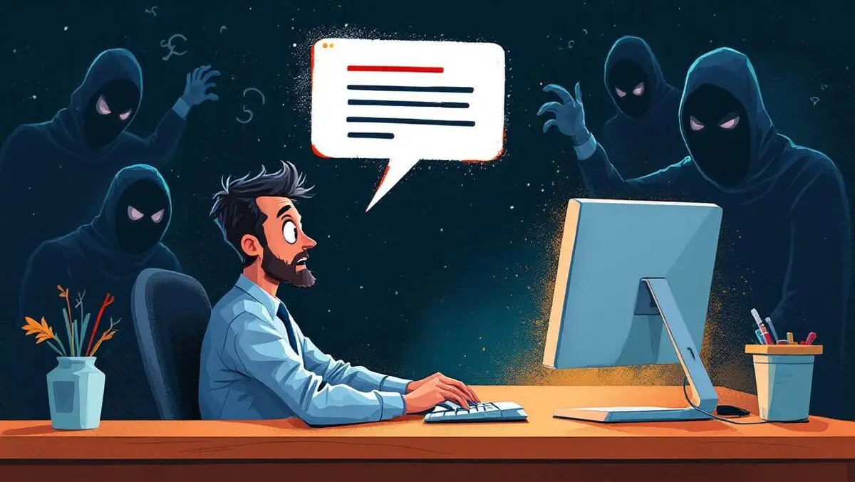 Australian office worker startled by suspicious email phishing attack