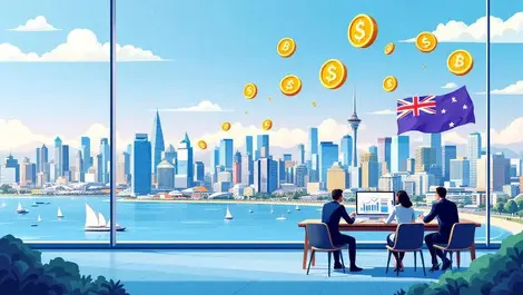 Nz fintech office overlooking wellington to melbourne capital flow