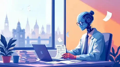 Uk small business owner ai assistant organizing tax documents london