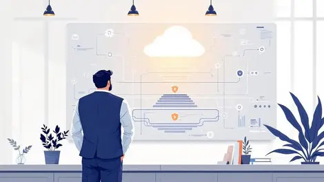 Ciso enterprise cloud ai security roadmap dashboard illustration