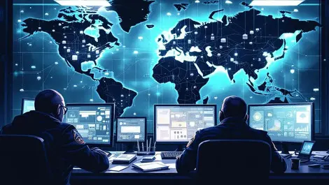 Editorial law enforcement disabling global botnet world map routers