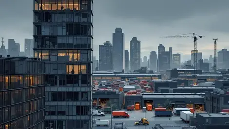 Australia's commercial property splits on office stress