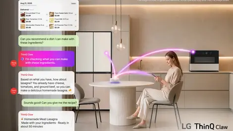 LG unveils ThinQ Claw AI agent for connected home platform
